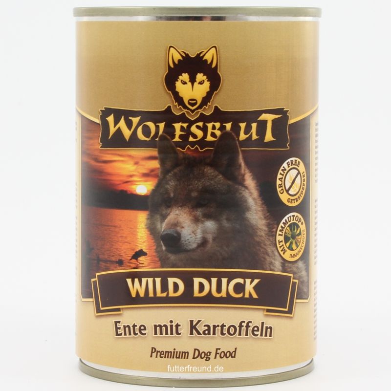 Wolfsblut Nassfutter Wild Duck 395g