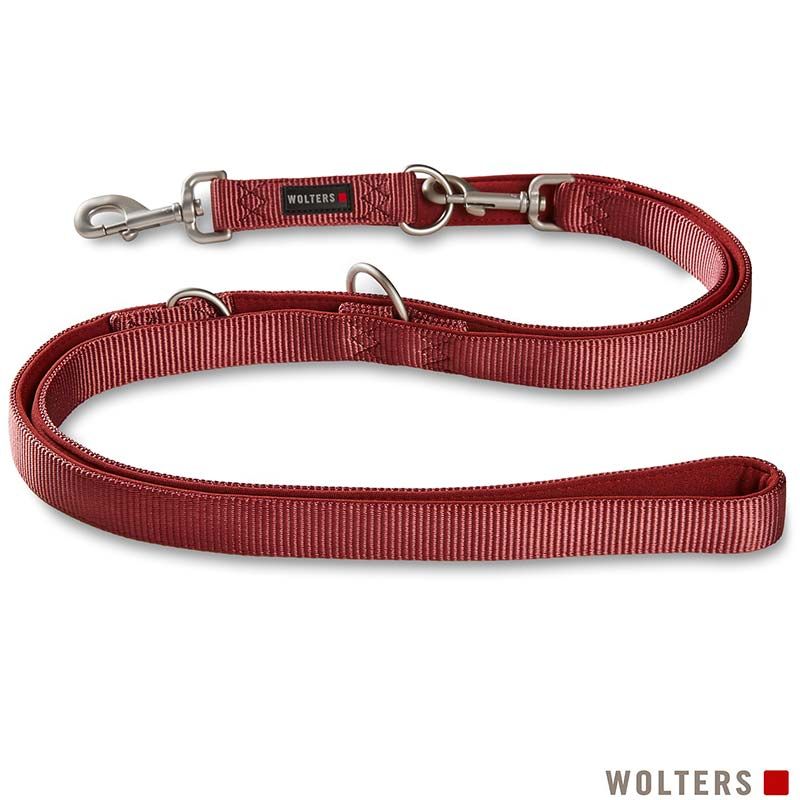 Wolters Führleine Prof. Comfort, Gr.S 200cmx10mm rost rot