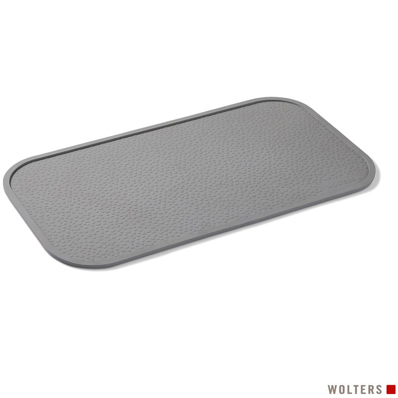 Wolters Napfunterlage Rainbow, 55x30cm, grau