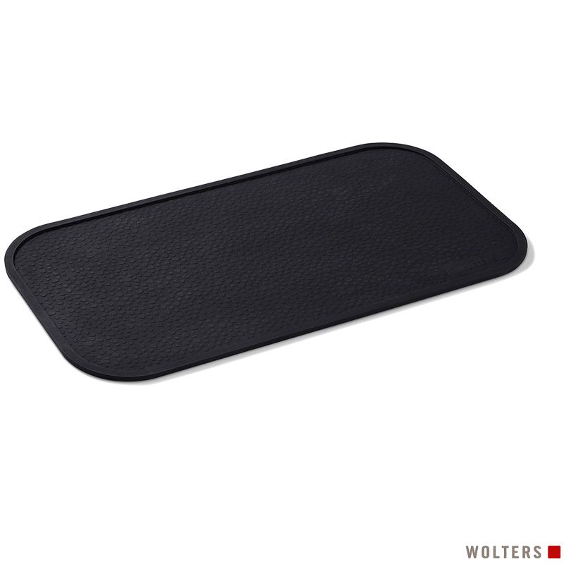 Wolters Napfunterlage Rainbow, 55x30cm, schwarz