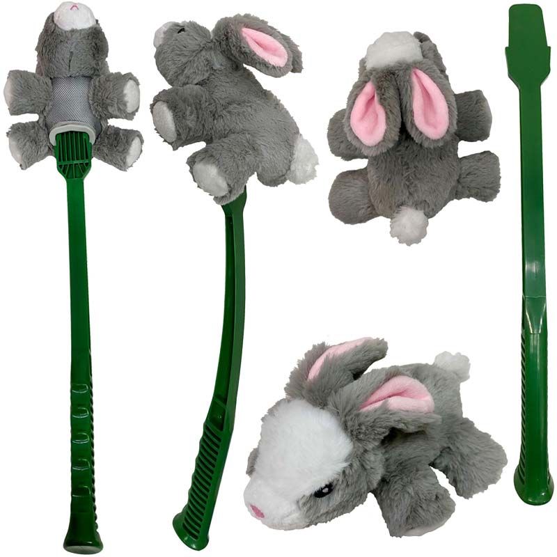 Wurf-Hundespielzeug FLINGERZ Furry Hase